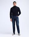 Flying Machine Slash Slim Tapered Fit Jeans
