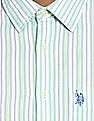 U.S. Polo Assn. Striped Cotton Casual Shirt