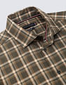 Tommy Hilfiger Melange Large Checked Regular Fit Shirt