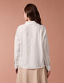 U.S. Polo Assn. Women Brand Embroidered Vertical Stripe Shirt