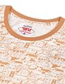 Flying Machine All Over Print Cotton T-Shirt