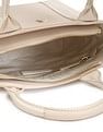 Tommy Hilfiger Solid Beige Pu Handbags