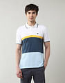 Arrow Sport Colourblocked Regular Fit Polo Shirt