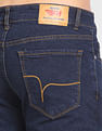 Flying Machine Freddie Slim Straight Fit Rinsed Jeans
