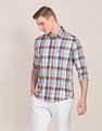U.S. Polo Assn. Premium Cotton Madras Check Casual Shirt