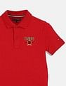 Tommy Hilfiger Kids Boys Logo Regular-Fit Cotton Polo T-Shirt