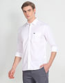 Arrow Sports Solid Twill Shirt