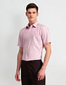 Arrow Vertical Stripes Liberty Classic Fit Shirt