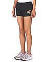 Calvin Klein Women Black Elasticized Waist Solid Shorts