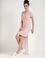 Tommy Hilfiger Cotton Polo Collar T-Shirt Dress