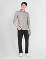 U.S. Polo Assn. Denim Co. Solid Cotton Casual Shirt