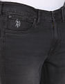 U.S. Polo Assn. Denim Co. Brandon Slim Tapered Fit Black Jeans