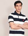 U.S. Polo Assn. Signature Stripe Cotton Polo Shirt