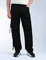 Flying Machine Cobain Loose Fit Mid Rise Cargo