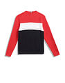 Tommy Hilfiger Kids Boys Cotton Colour Block Sweatshirt