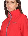 Tommy Hilfiger Women Red Tiffany Yacht Solid Nylon Jacket