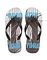 Aeropostale Printed Footbed Flip Flops