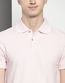 Calvin Klein Tipped Collar Stretch Pique Polo Shirt