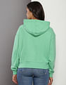 Calvin Klein Cotton Monologo Hooded Sweatshirt