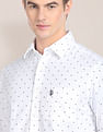 U.S. Polo Assn. Geometric Print Cotton Shirt