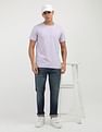 Calvin Klein Crew Neck Monogram Print T-Shirt