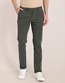 U.S. Polo Assn. Flat Front Solid Trousers