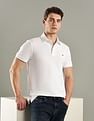 Tommy Hilfiger Solid Slim-Fit Cotton Polo T-Shirt