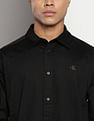Calvin Klein Relaxed Fit Brand Print Shirt