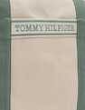 Tommy Hilfiger Colorblock Green Cotton Handbags