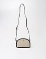 Tommy Hilfiger Logo Beige Pvc Sling Bag