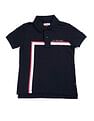 U.S. Polo Assn. Kids Boys Vertical Striped Regular Polo Shirt