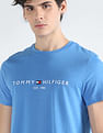 Tommy Hilfiger Organic Cotton Crew Neck Logo T-Shirt