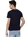 AD by Arvind Crew Neck Graphic Print T-Shirt