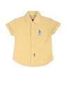 U.S. Polo Assn. Kids Boys Embroidered Logo Solid Shirt