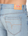 Flying Machine Mid Rise Stone Wash Jeans