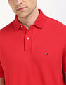 Tommy Hilfiger Solid Regular-Fit Cotton Polo Shirt