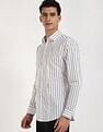 Calvin Klein Jeans Striped Slim-Fit Cotton Shirt