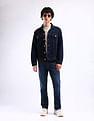 Flying Machine Mid Rise Freddie Slim Straight Fit Jeans