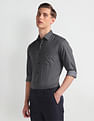 Arrow Geometric Print Cotton Shirt