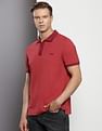 Calvin Klein Two Tone Micro Structure Polo Shirt