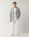 Arrow Zero Calorie Slim Fit All over printed Blazer