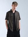 Flying Machine Vertical Striped Color Of Home Shirt