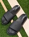 U.S. Polo Assn. Men Debossed Monogram Specter 5.0 Slides