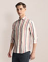 U.S. Polo Assn. Vertical Stripe Tailored Fit Shirt