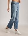 Calvin Klein Mid-Wash Bootcut-Fit High Rise Jeans