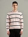 Tommy Hilfiger Striped Regular-Fit Cotton Sweater