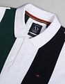 AD by Arvind Vertical Stripe COOL-IT Real Deal Polo Shirt