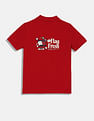 Tommy Hilfiger Kids Boys Graphic Relaxed-Fit Cotton Polo T-Shirt