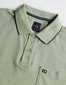 Arrow Sports Tipped Collar Regular Fit Polo Shirt