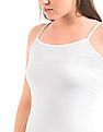 Aeropostale Solid Cotton Elastane Camisole